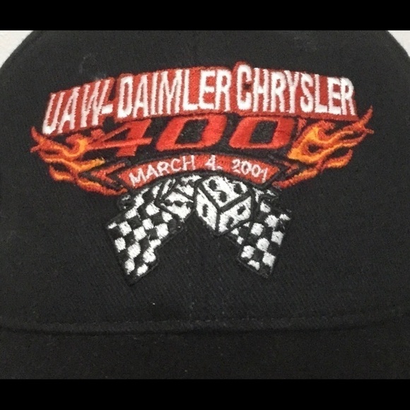 𝅺UAW-DAIMLER CHRYSLER 400 Las Vegas Hat Cap NASCAR - Picture 2 of 6